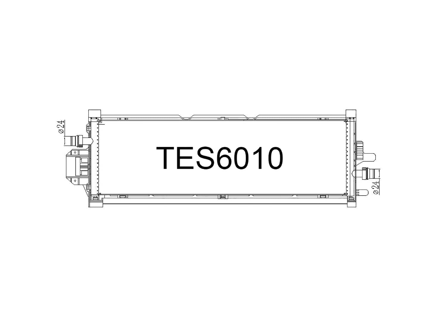 Fenix Cooling Radiator Tesla Model 3 2017- SR