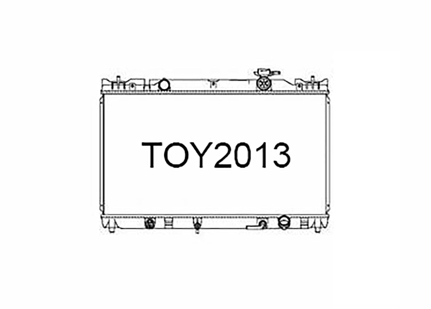 Fenix Cooling Radiator Toyota Camry ACV30 / MCV30 2.4L & 3.0L Petrol 2003-2006 SR