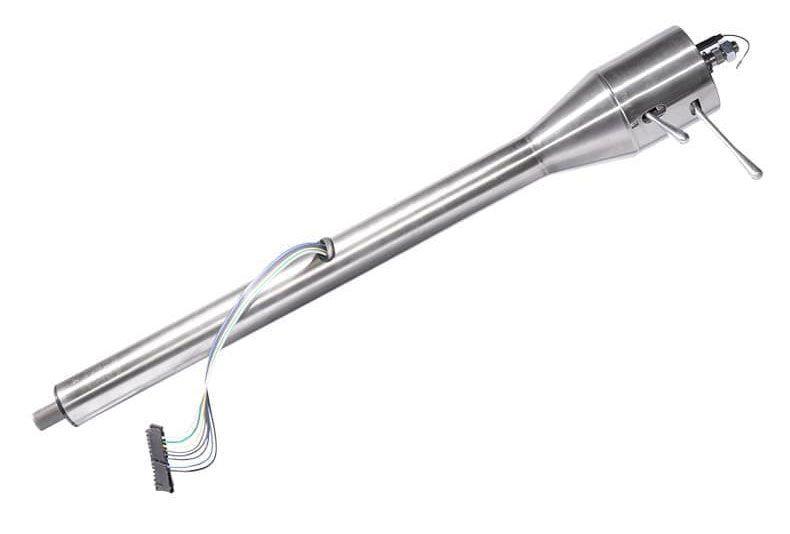 FLAMING 1-3/4"OD x 1"DD Shaft Flaming River 30" Floor Shift Tilt Steering Column - Mill Finish FR20001 SR
