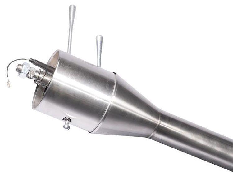 FLAMING 1-3/4"OD x 1"DD Shaft Flaming River 30" Floor Shift Tilt Steering Column - Mill Finish FR20001 SR