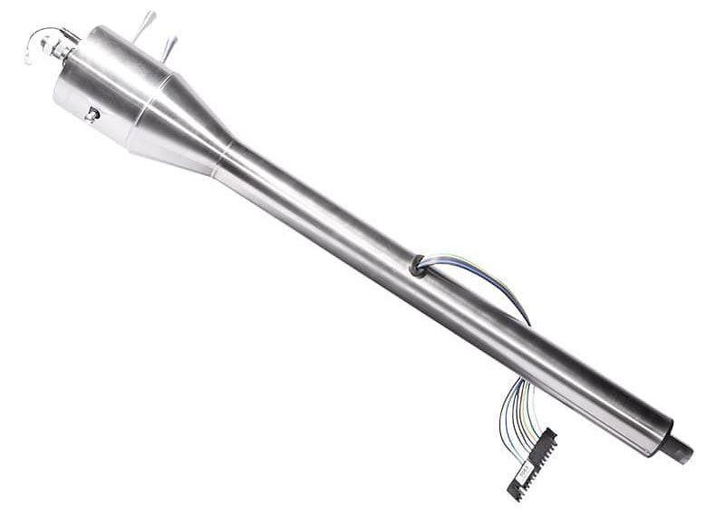 FLAMING 1-3/4"OD x 1"DD Shaft Flaming River 30" Floor Shift Tilt Steering Column - Mill Finish FR20001 SR