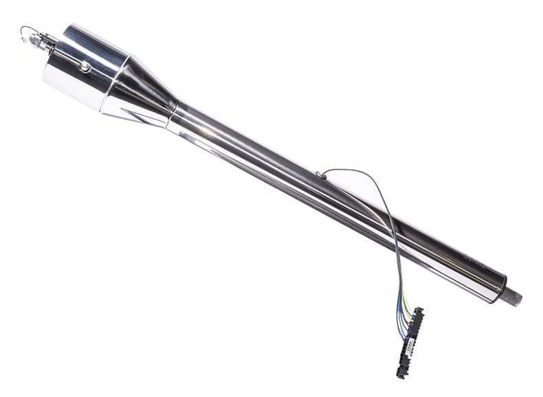 FLAMING 1-3/4"OD x 1"DD Shaft Flaming River 30" Floor Shift Tilt Steering Column - Polished Finish FR20001SS SR
