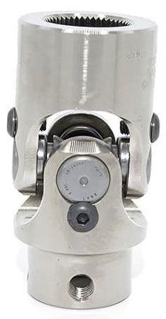 FLAMING 1"-48 x 3/4"DD Spline - Smooth Flaming River Billet Universal Joint FR1712DD SR