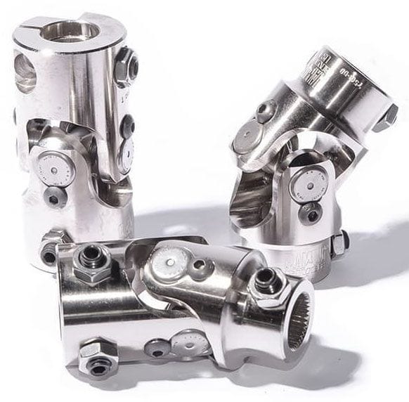 FLAMING 1"-48 x 3/4"DD Spline - Smooth Flaming River Billet Universal Joint FR1712DD SR