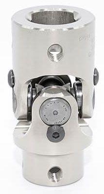 FLAMING 1"DD x 3/4"DD Smooth - Smooth Flaming River Billet Universal Joint FR1717DD SR