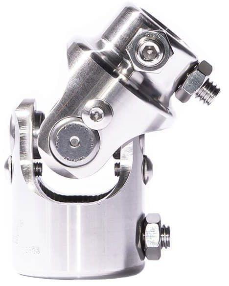FLAMING 1"DD x 3/4"DD Smooth - Smooth Flaming River Stainless Steel Universal Joint FR2517DD SR