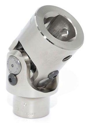 FLAMING 1"DD x 3/4" Smooth - Smooth Flaming River Billet Universal Joint FR1707DD SR