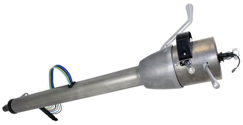 FLAMING 2"OD x 1"DD Shaft Flaming River 30" Column Shift Tilt Steering Column - Mill Finish FR20021 SR