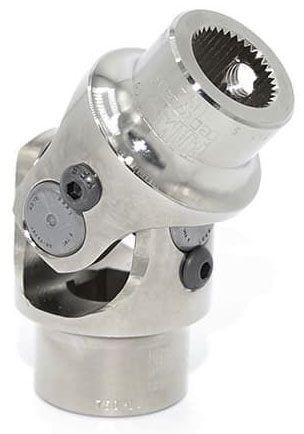 FLAMING 3/4"-36 x 3/4"DD Spline - Smooth Flaming River Billet Universal Joint FR1715DD SR