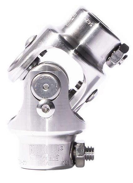 FLAMING 3/4"-36 x 3/4"DD Spline - Smooth Flaming River Stainless Steel Universal Joint FR2515DD SR