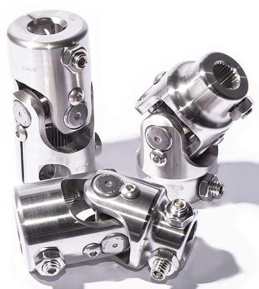 FLAMING 3/4"DD x 3/4"DD Smooth - Smooth Flaming River Stainless Steel Universal Joint FR2516DD SR