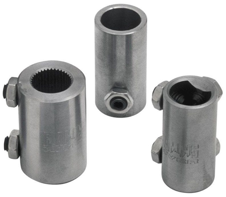 FLAMING 3/4" x 3/4"-36 (1"OD) Smooth - Spline Flaming River Steering Coupler FR1941 SR