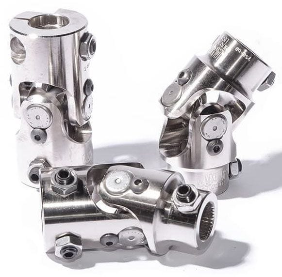 FLAMING 3/4" x 3/4" Smooth - Smooth Flaming River Billet Universal Joint FR1700 SR