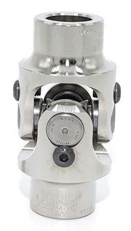 FLAMING 9/16"-26 x 3/4" Spline - Smooth Flaming River Billet Universal Joint FR1701 SR