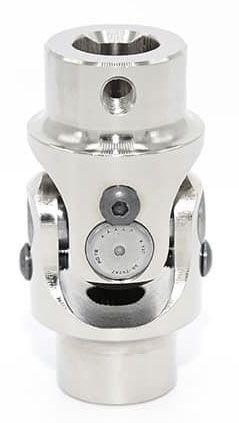 FLAMING 9/16"-36 x 3/4"DD Spline - Smooth Flaming River Billet Universal Joint FR1762DD SR