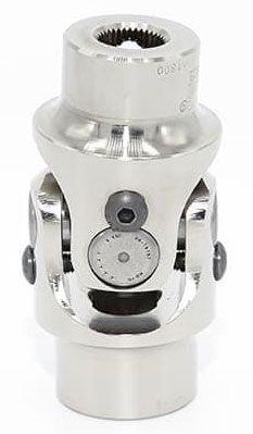 FLAMING 9/16"-36 x 3/4"DD Spline - Smooth Flaming River Billet Universal Joint FR1762DD SR