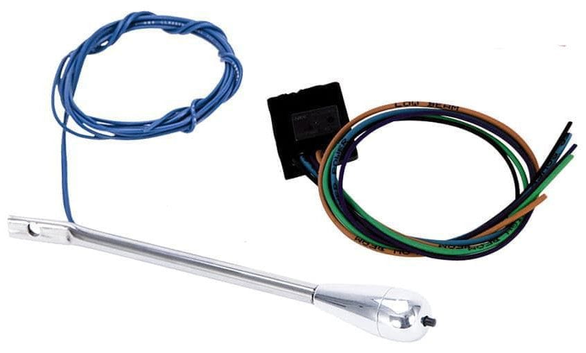 FLAMING With Dimmer Switch Flaming River Turn Signal Lever - Polished FR20118-8 SR