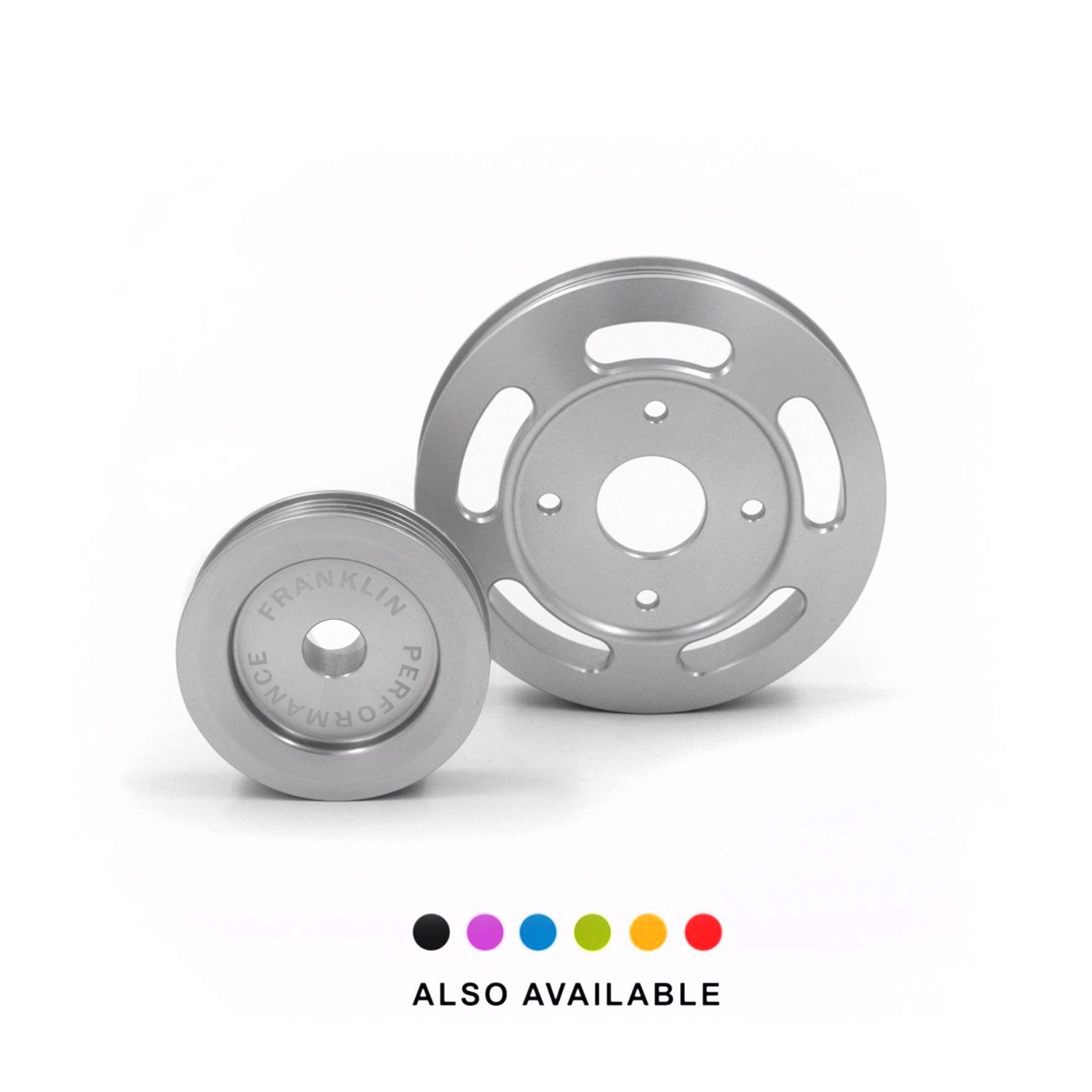 Franklin Performance 140mm / Silver Franklin Billet Underdrive Pulley Set for Nissan RB Engines 081-005 SILVER-140mm, 081-007 SILVER SR