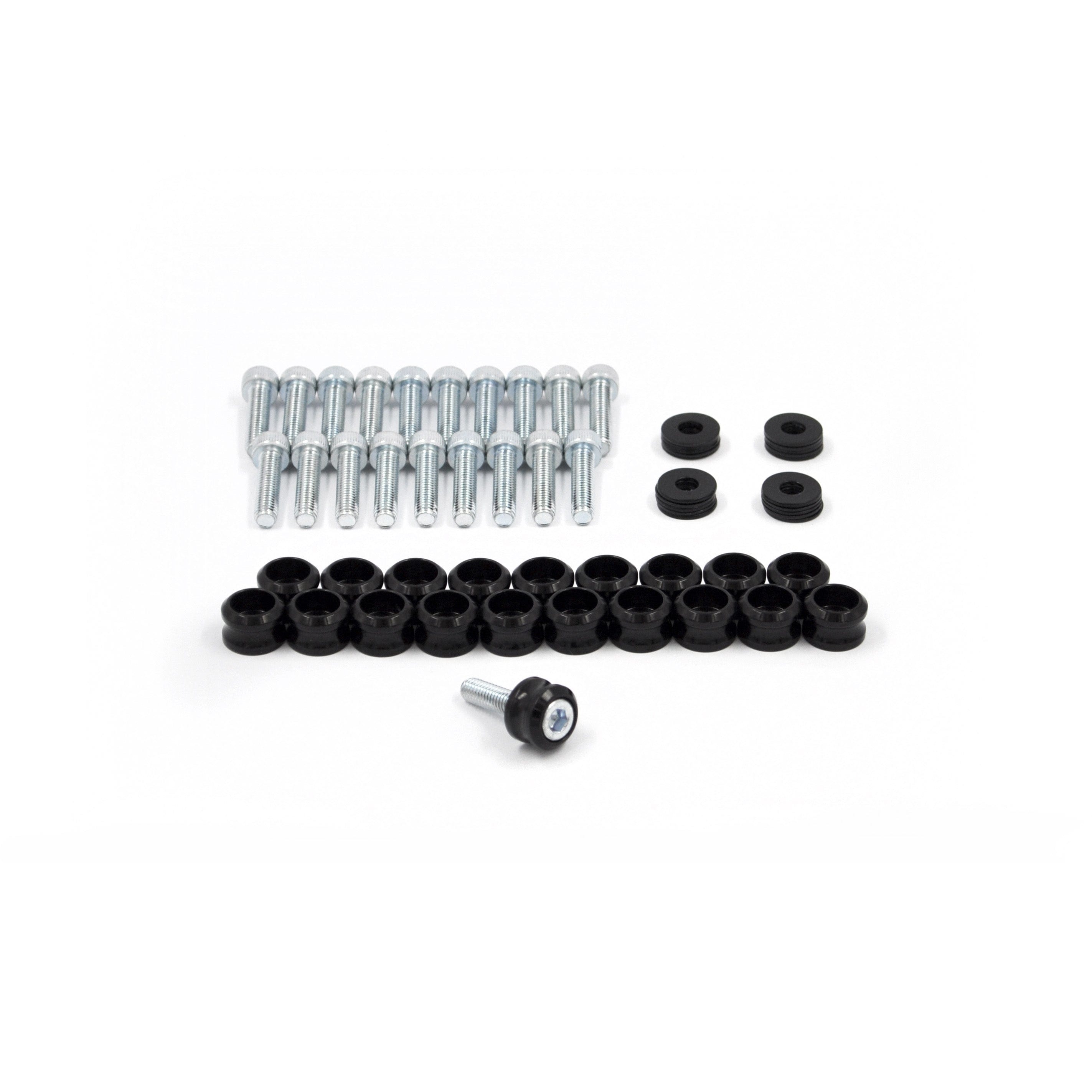 Franklin Performance Black Franklin Rocker Cover Dress-Up Kit for Nissan RB Engines 072-006-SILVER SR