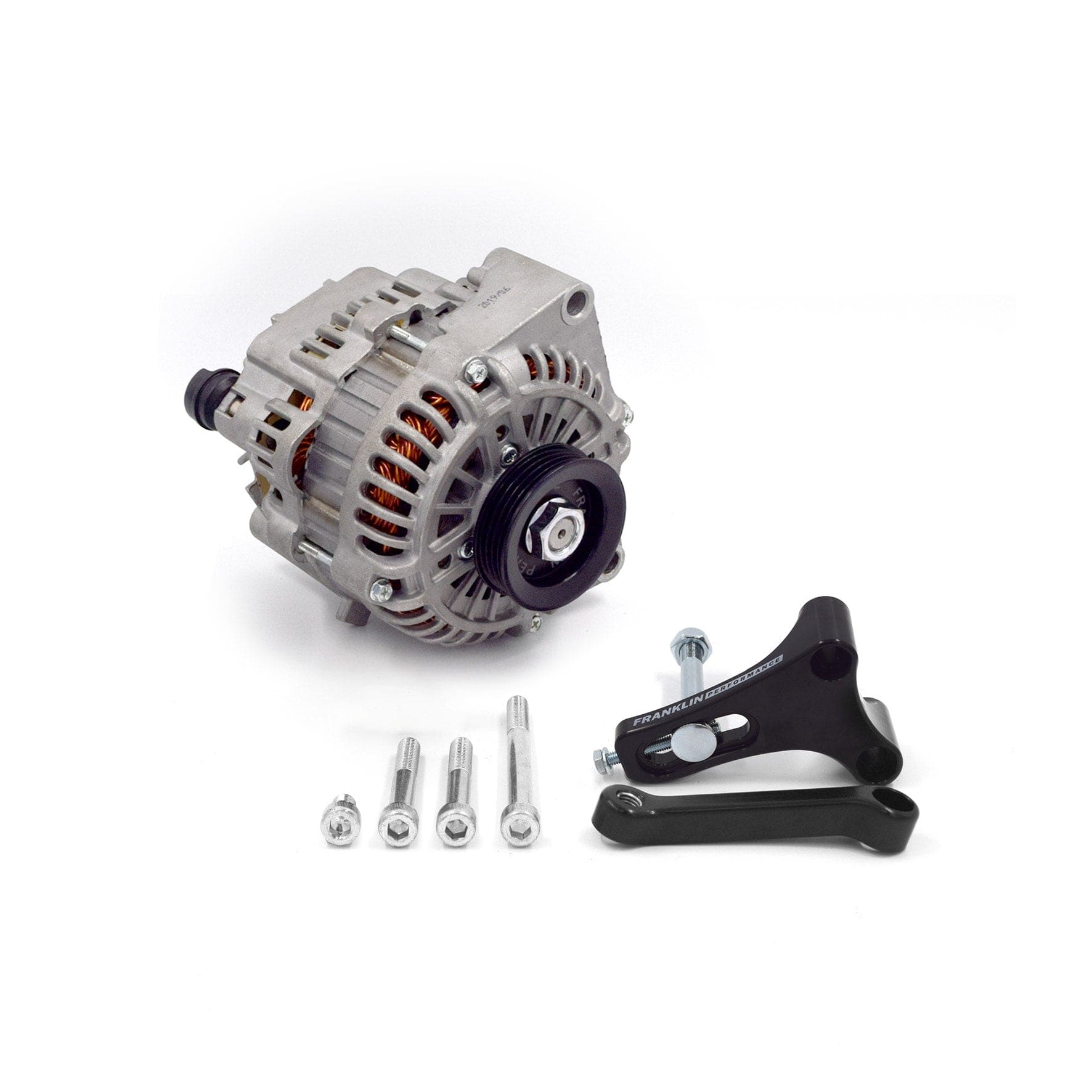 Franklin Performance Black / Include Alternator Franklin LS Alternator Upgrade Kit for Nissan RB 081-008-SILVER, MXA306 SR