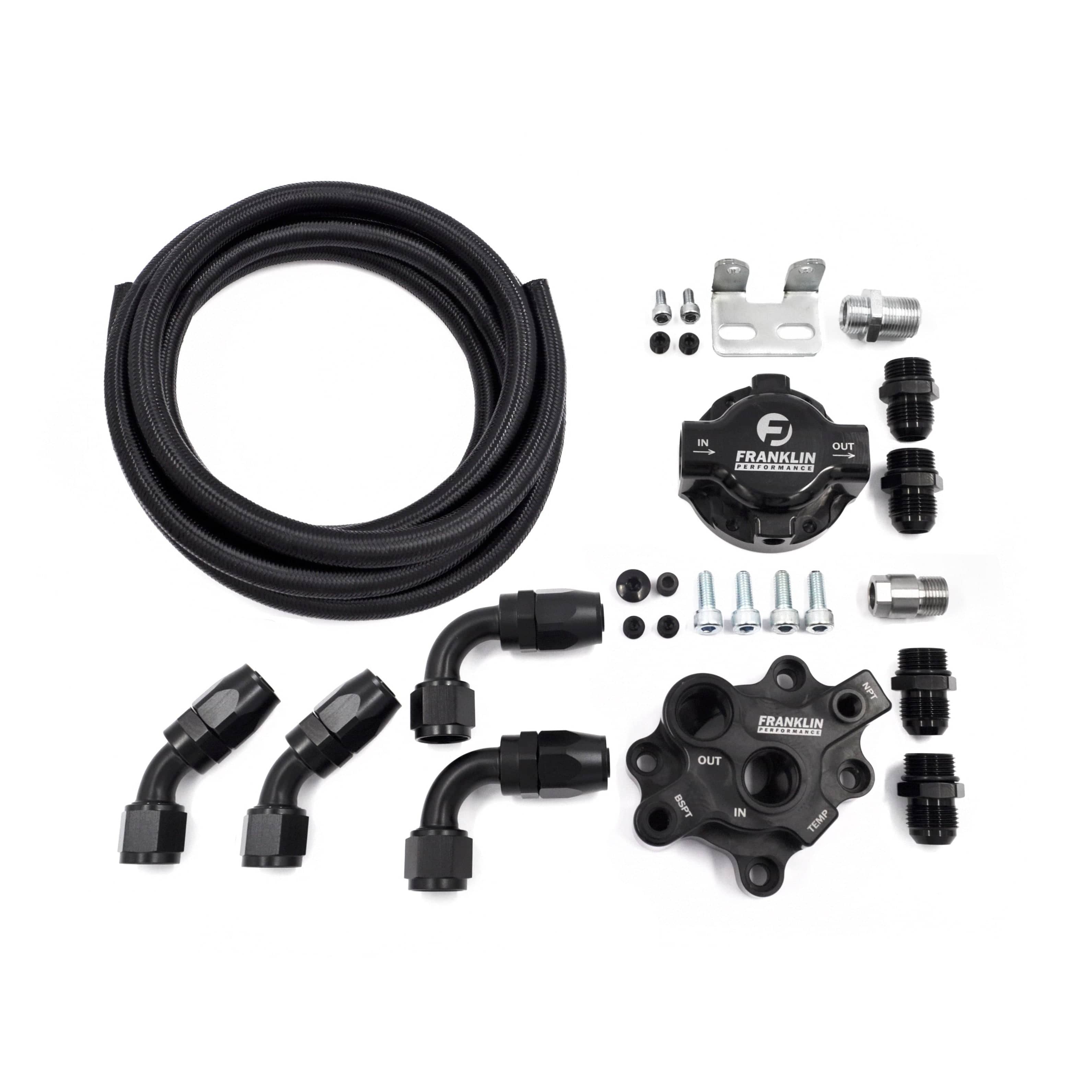 Franklin Performance Franklin Bolt-On Oil Filter Relocation Kit for Nissan RB Engines Bolt-OnOilRelocationKit SR