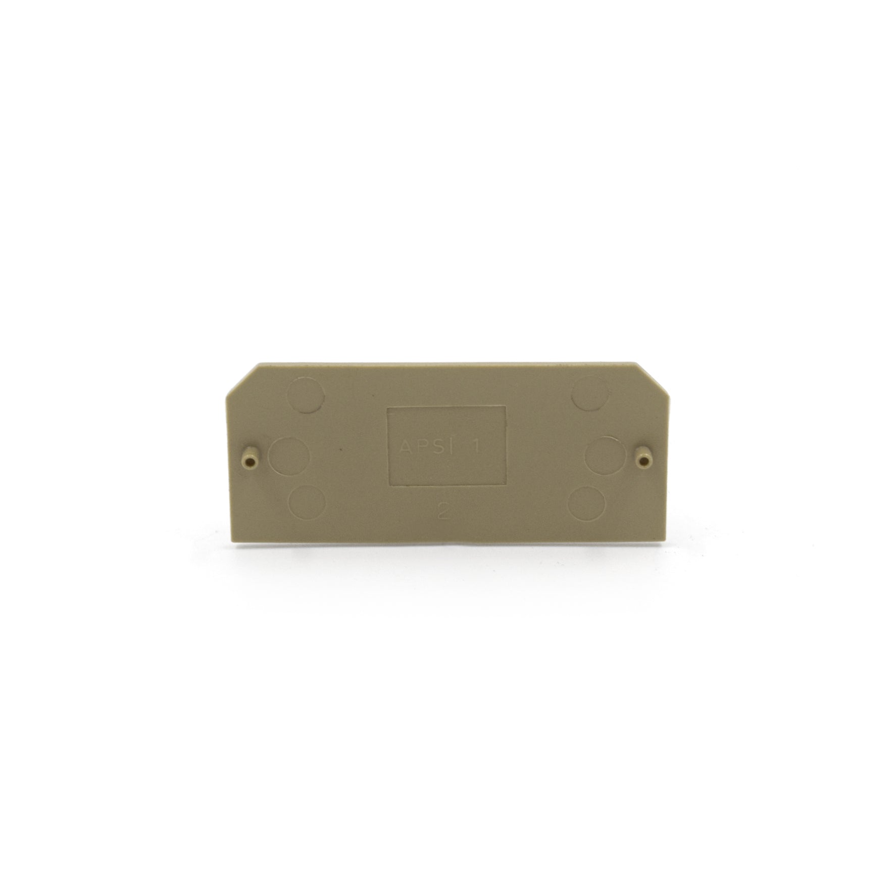 Franklin Performance Franklin Conta-Clip AP SI-1 BG 2046.2 beige end plate for STK 1 and ST 2 series terminal blocks (Bag of 10) 048-018 SR