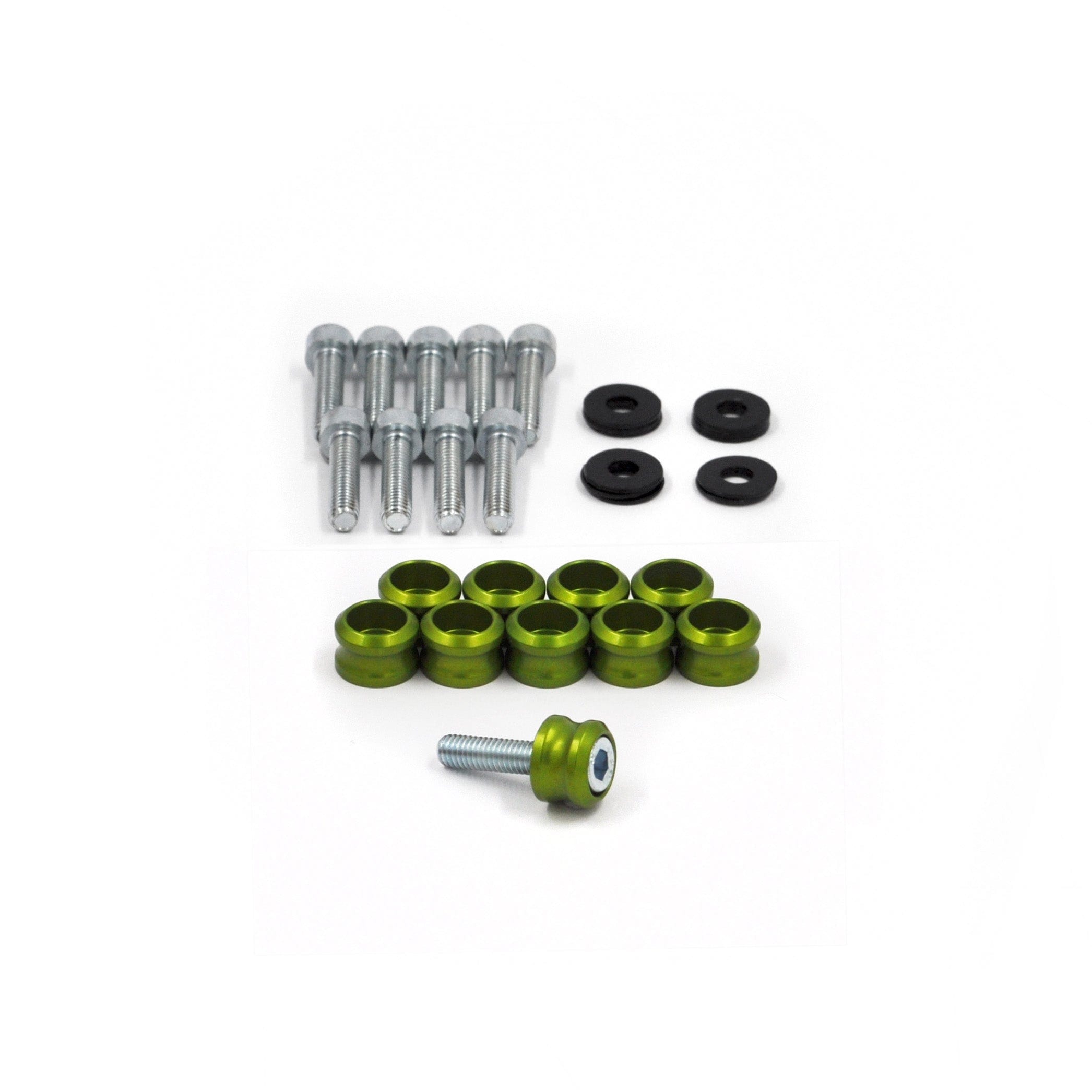 Franklin Performance Green Franklin Rocker Cover Dress-Up Kit for Nissan RB20E, RB30E and RB30ET Engines 072-010 SILVER SR