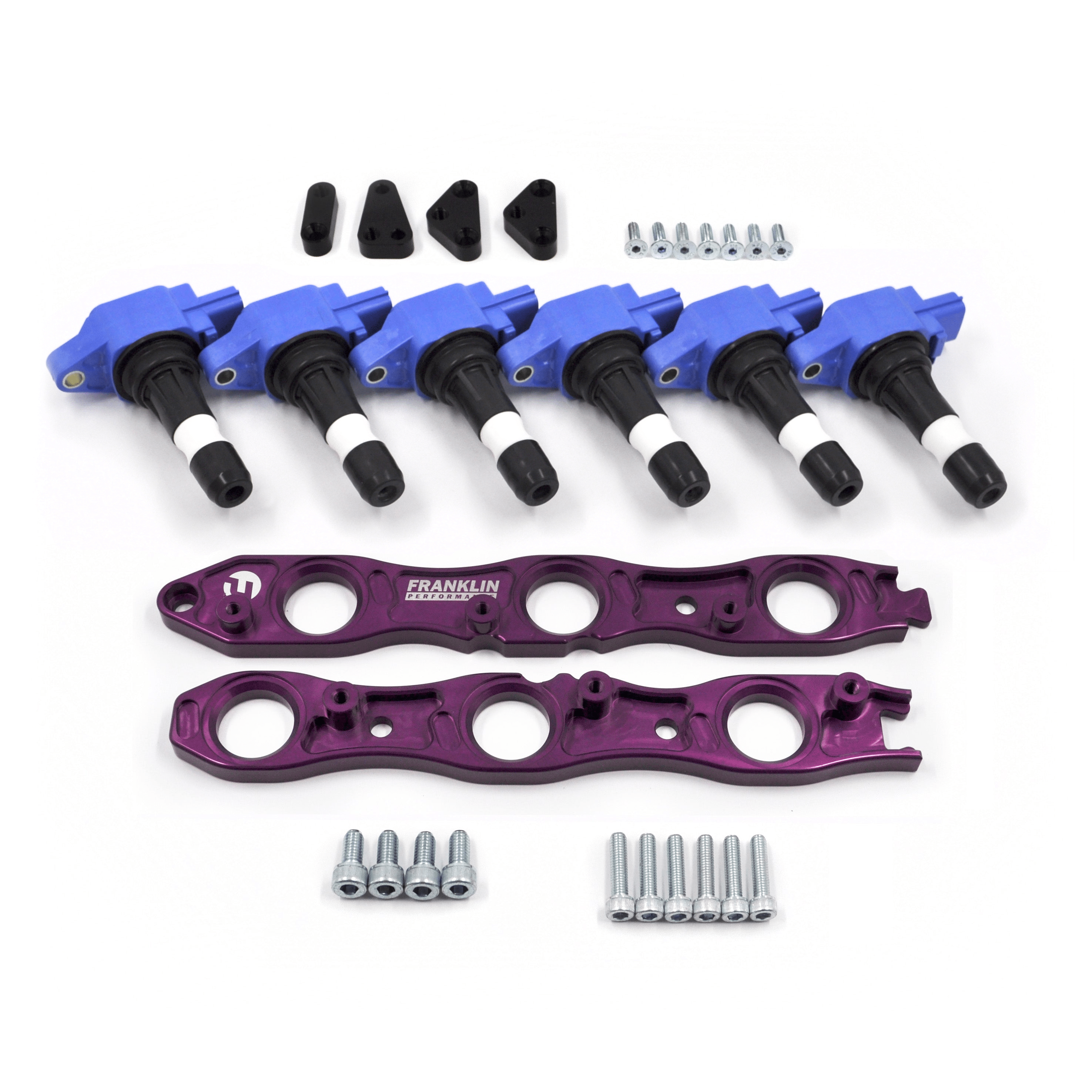 Franklin Performance Purple / Neo / Complete Kit Franklin VR38 Coil Conversion Kit for Nissan RB Engines 069-005-SILVER, SF-DIS-103, 069-020 SR