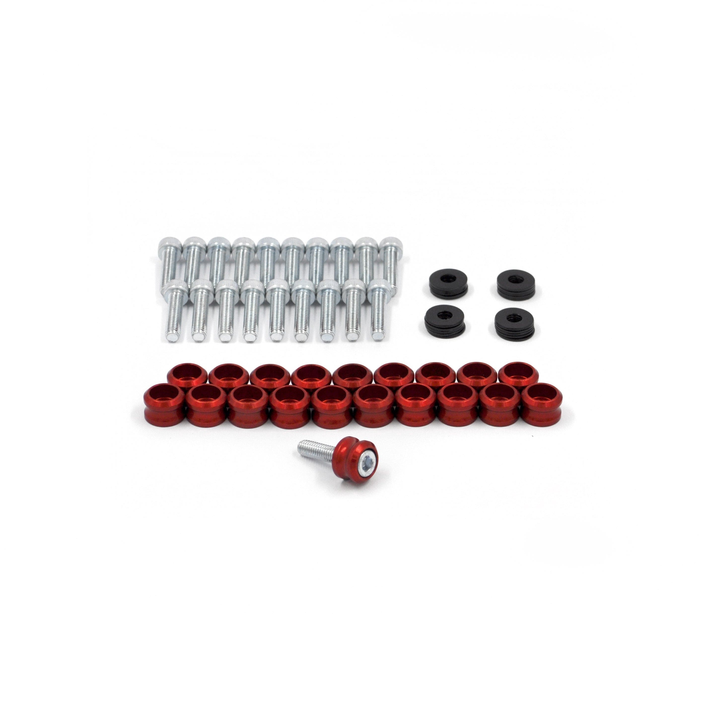Franklin Performance Red Franklin Rocker Cover Dress-Up Kit for Nissan RB Engines 072-006-SILVER SR