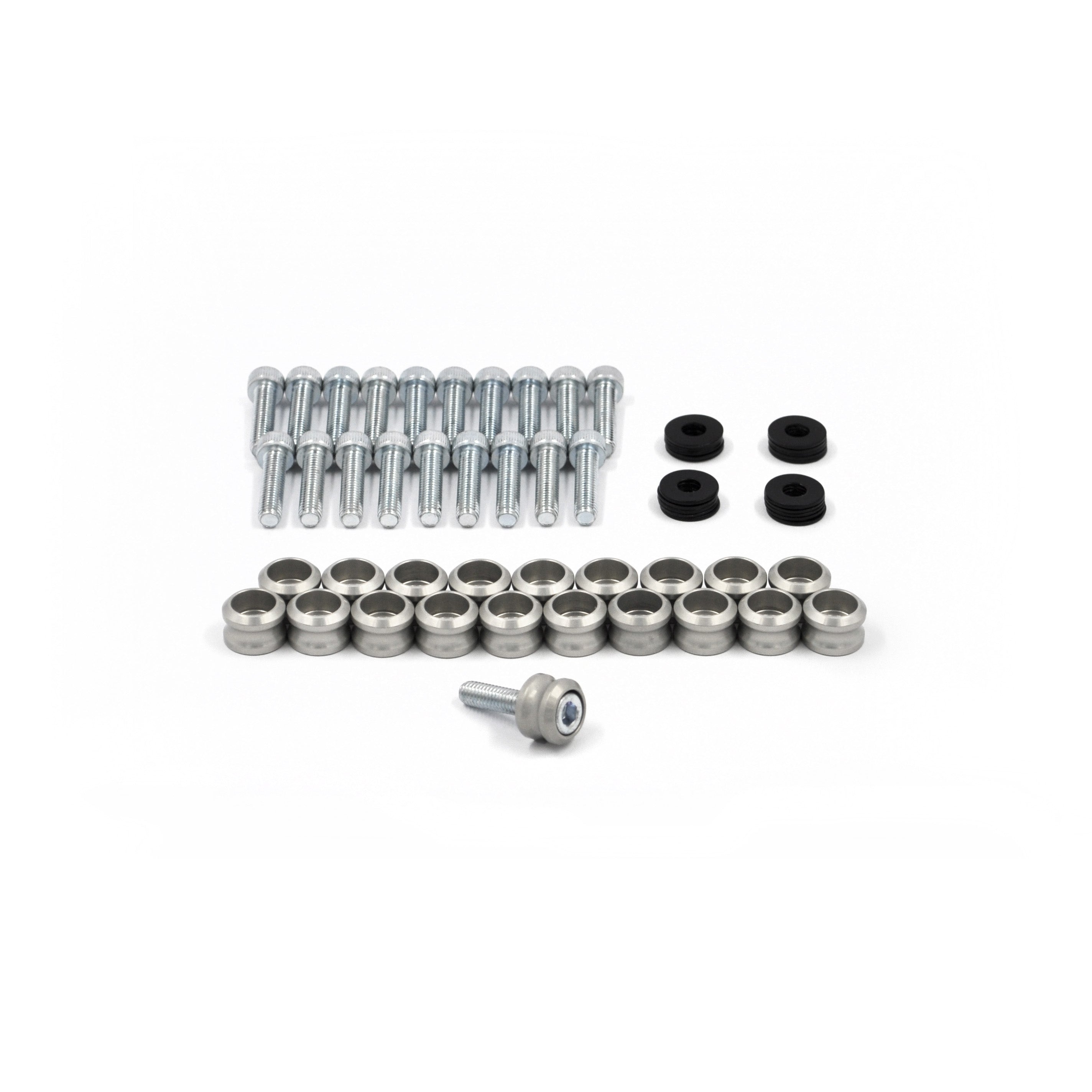Franklin Performance Silver Franklin Rocker Cover Dress-Up Kit for Nissan RB Engines 072-006-SILVER SR