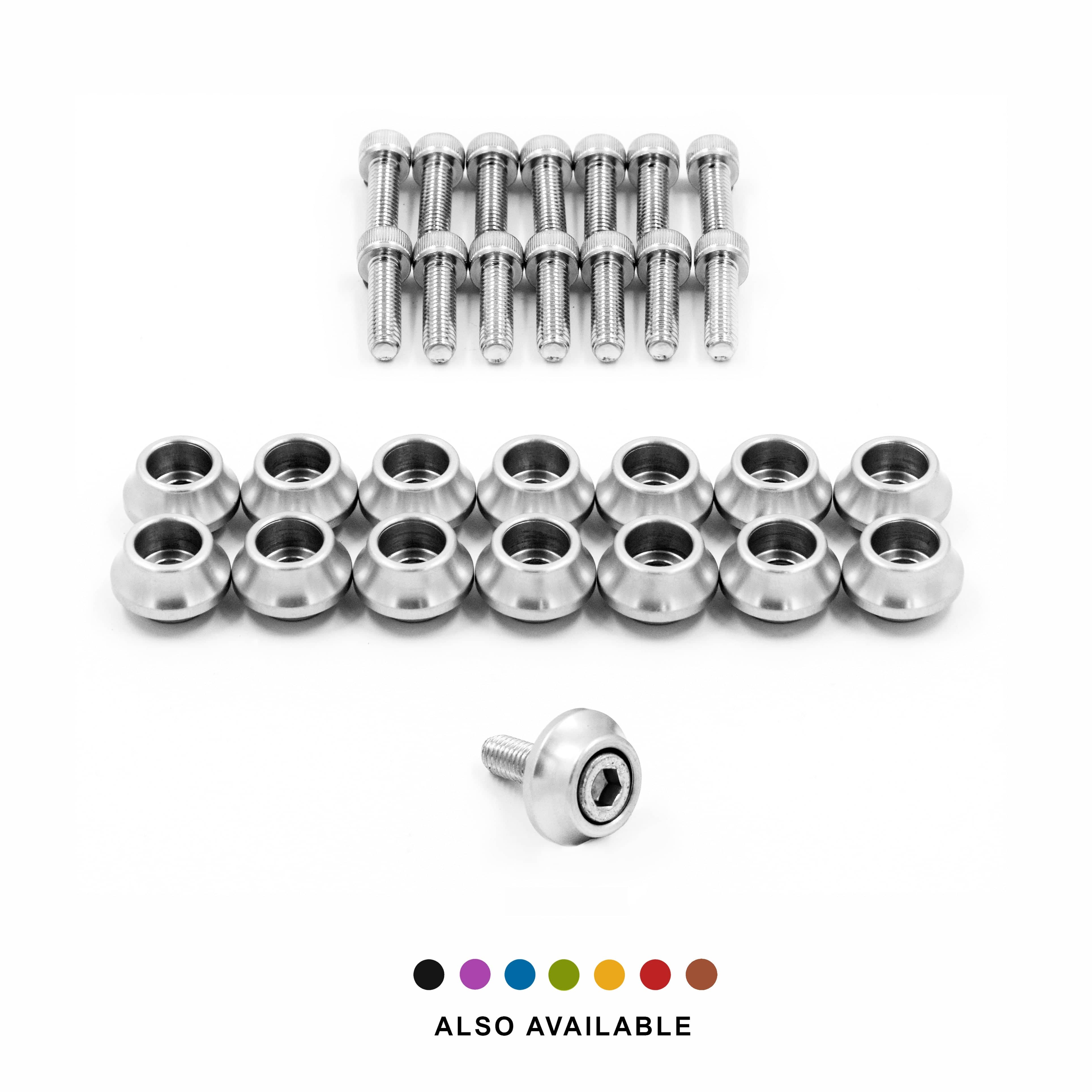 Franklin Performance Silver Franklin Rocker Cover Dress-Up Kit for Nissan SR20 072-002-SILVER SR