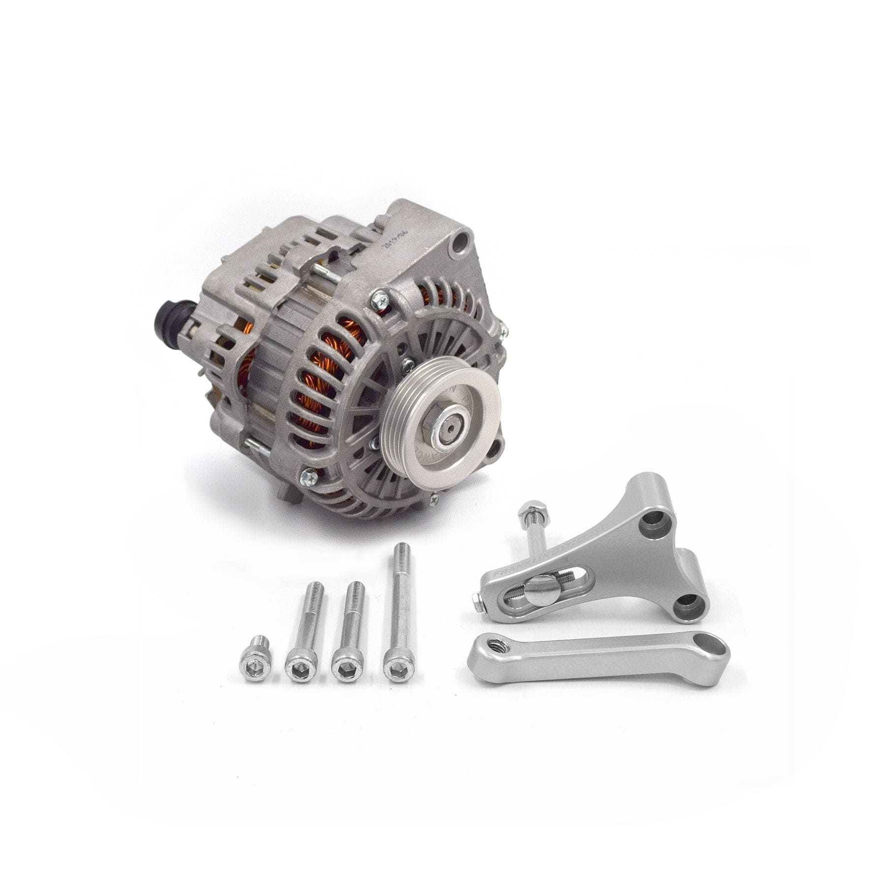 Franklin Performance Silver / Include Alternator Franklin LS Alternator Upgrade Kit for Nissan RB 081-008-SILVER, MXA306 SR