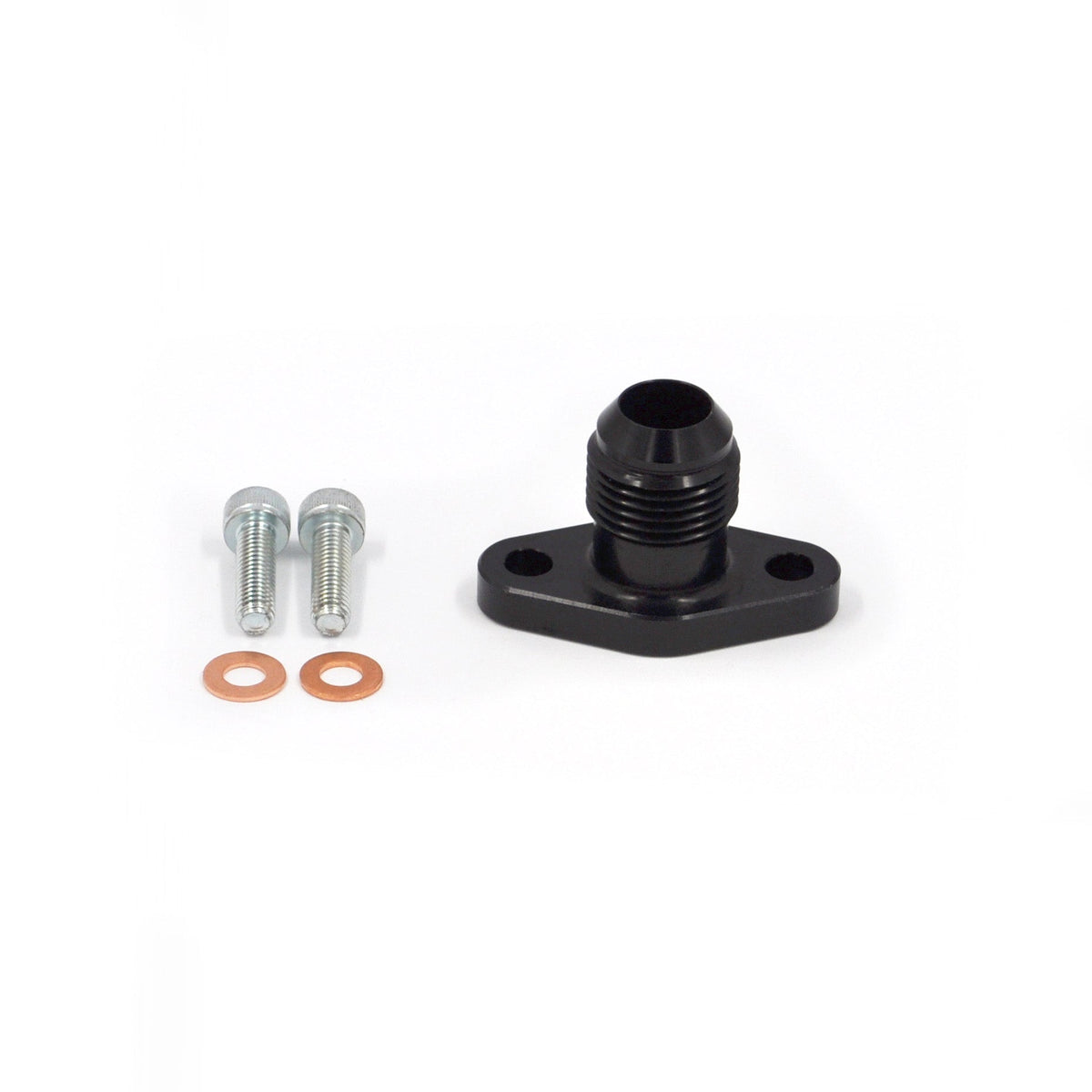 Franklin Performance Turbo Drains & Gaskets Franklin Performance Mitsubishi 4G63 Oil Pan Turbo Drain 10AN Flange (044-024) SR