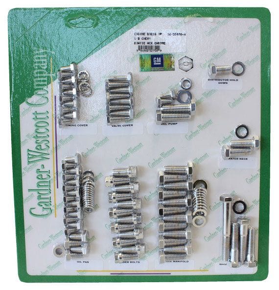 GARDENER Gardener Chrome Hex Engine Dress Up Kit GW10-56490-H SR