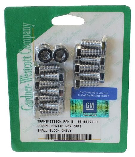 GARDENER Gardener Chrome Hex Transmission Pan Bolt Set GW10-56474-H SR