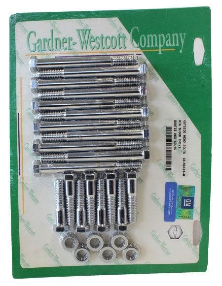 GARDENER Gardener Outside Head Bolts with Bow Tie Logo GW10-56493-H SR