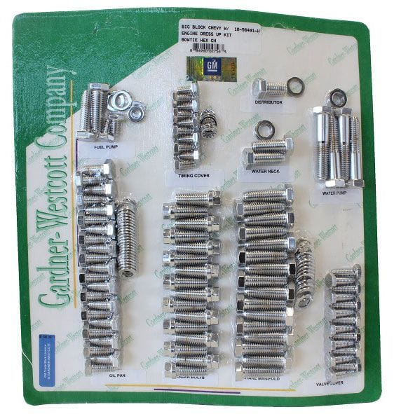 GARDENER Gardener Polished S/S Hex Engine Dress Up Kit GW10-56491-HSP SR