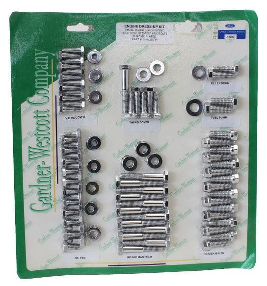 GARDENER Gardener Polished S/S Hex Engine Dress Up Kit GW11-56250-HSP SR
