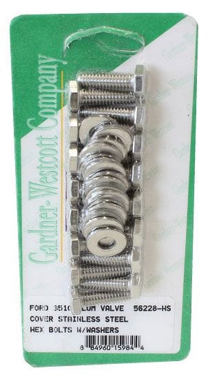 GARDENER Gardener S/S Hex Aluminium Valve Cover Bolt Set GW56228-HS SR