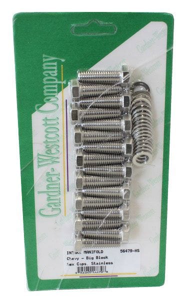 GARDENER Gardener S/S Hex Intake Manifold Bolt Set GW56479-HS SR