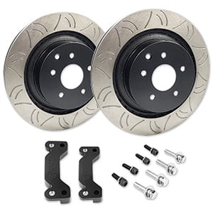 GKTECH 340mm Rear Rotor Upgrade Kit - R32, R33, R34 GTR SR
