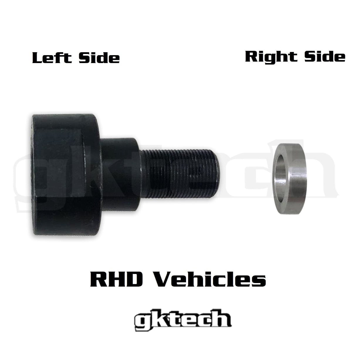 GKTECH 4130 high tensile steel steering rack spacer SR