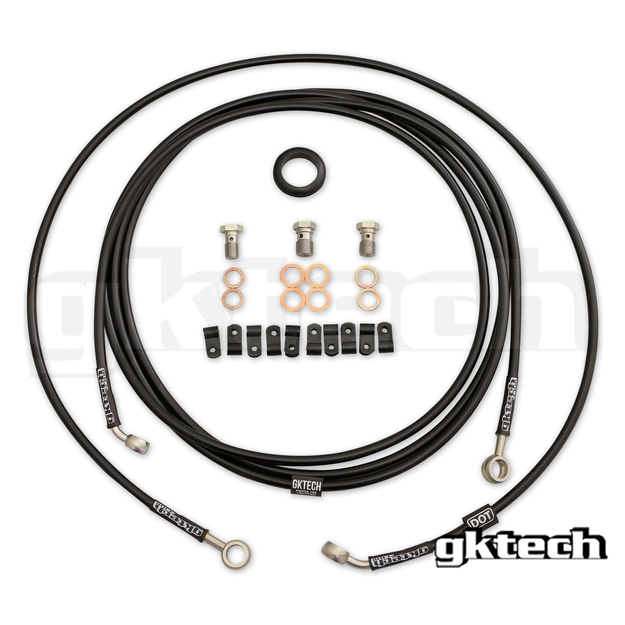 GKTECH 86 / GR86 / BRZ In-line hydraulic handbrake line kit SR