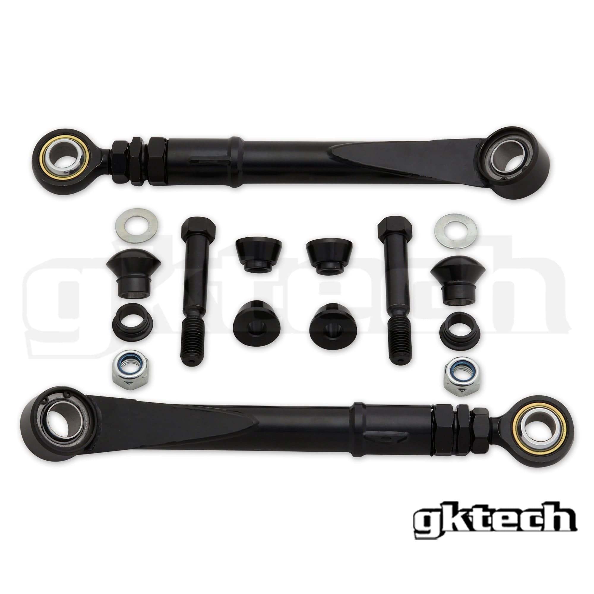 GKTECH F8X M2/M3/M4 adjustable front lower trailing arms (pair) SR