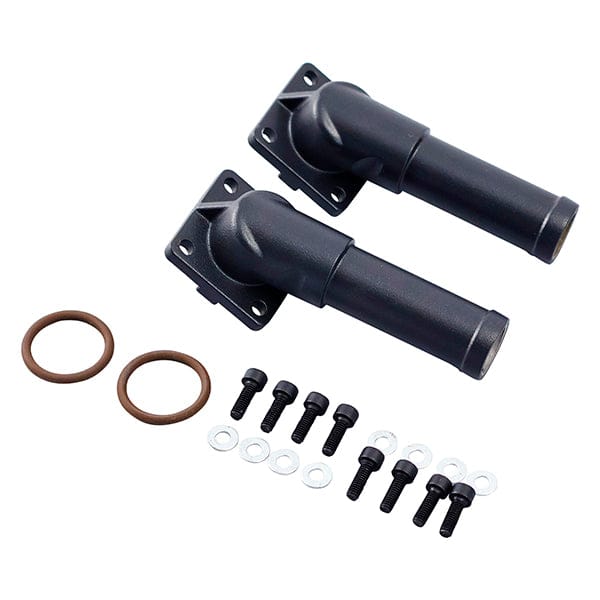 GKTECH Fittings & Adapters (Cooling) GKTech S/R Chassis Cast Aluminium Heater Core Outlets SR