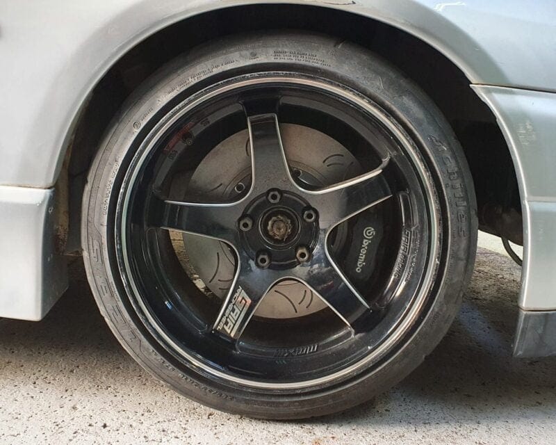 GKTECH HFM.PARTS 354MM R33 GTR FRONT 2 PIECE FRONT BRAKE UPGRADE SR