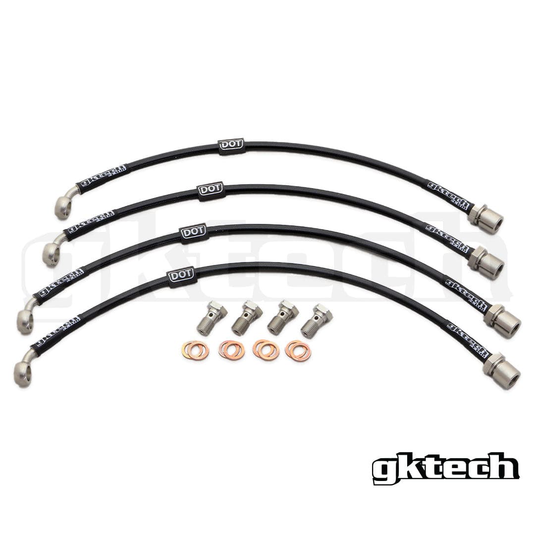 GKTECH IS200 Braided brake lines (front & rear set) SR