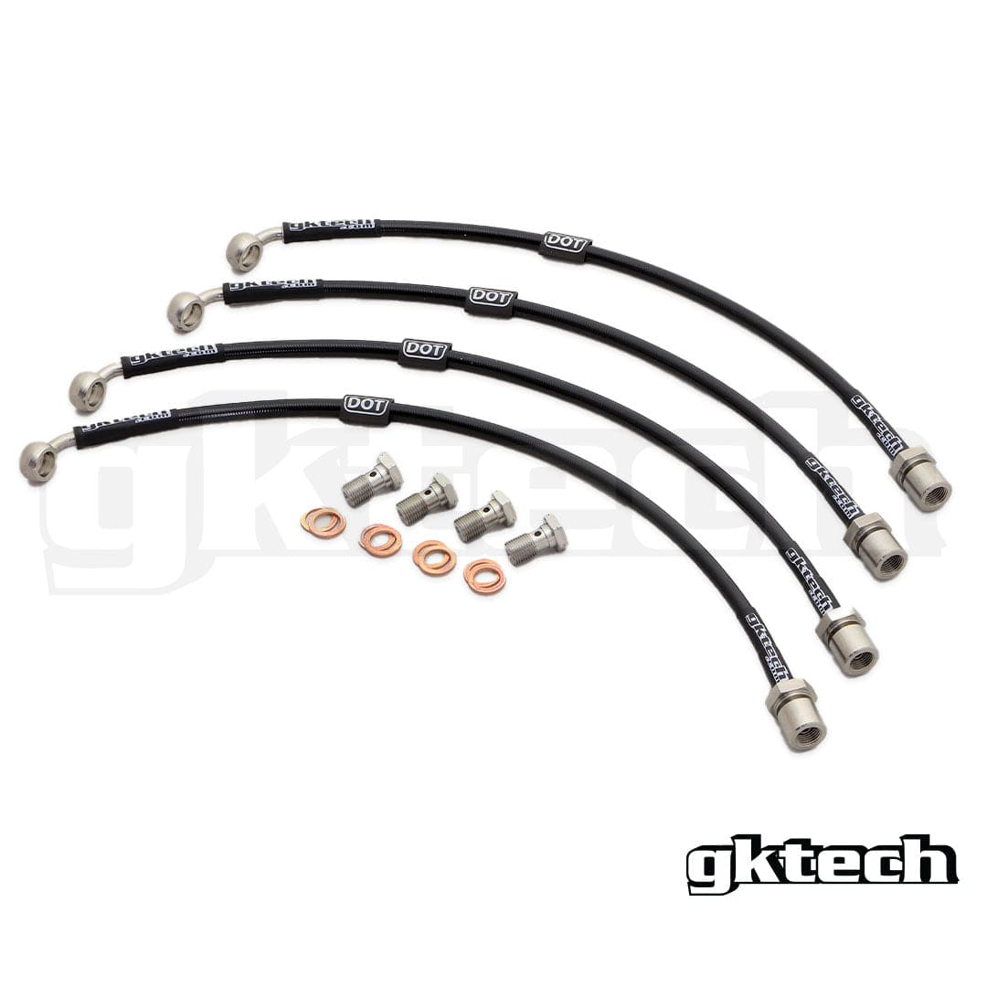 GKTECH IS200 Braided brake lines (front & rear set) SR