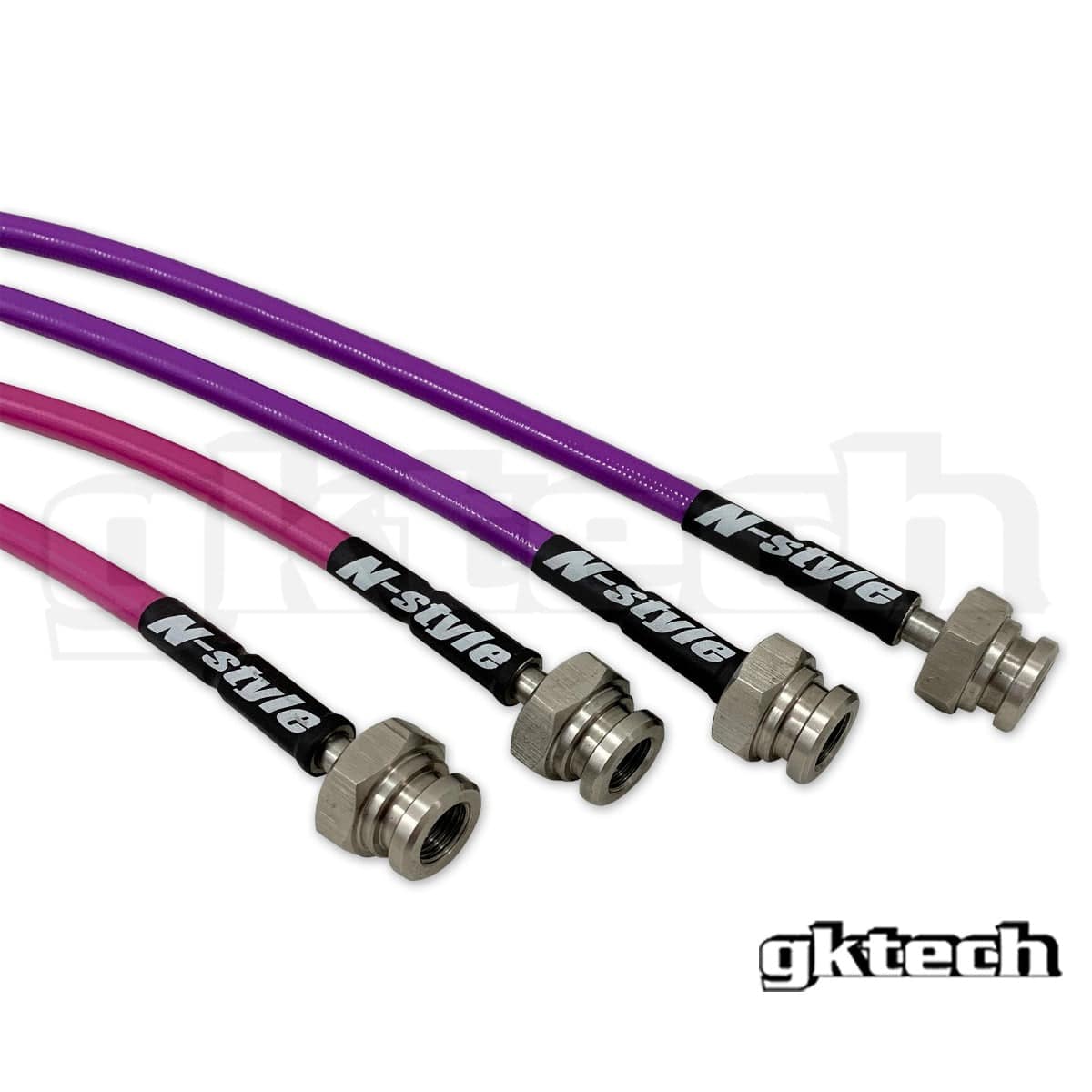 GKTECH N-Style S14/S15 200sx braided brake lines SR