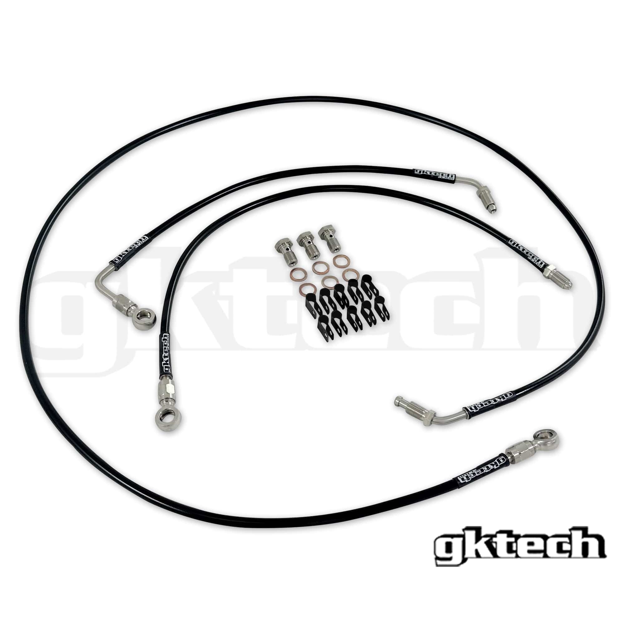GKTECH R33/R34 Engine bay brake line delete kit SR